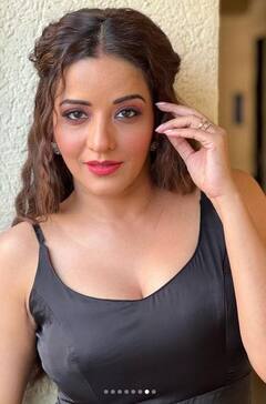 Monalisa: ਬਲੈਕ ਡੀਪਨੇਕ ਆਊਟਫਿਟ ਵਿੱਚ ਮੋਨਾਲੀਸਾ ਦੀਆਂ ਤਸਵੀਰਾਂ ਨੇ ਮਚਾਈ ਤਬਾਹੀ, ਫੋਟੋਆਂ ਨੇ ਫੈਨਜ਼ ਦੇ ਉੱਡਾਏ ਹੋਸ਼