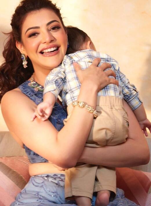 ਕਾਜਲ ਅਗਰਵਾਲ ਨੇ ਪਹਿਲੀ ਵਾਰ ਦਿਖਾਇਆ ਪੁੱਤਰ ਦਾ ਚਿਹਰਾ