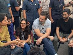 दिल्ली के मुखर्जी नगर पहुंचे राहुल गांधी, UPSC की तैयारी कर रहे छात्रों से की बात, देखें वीडियो