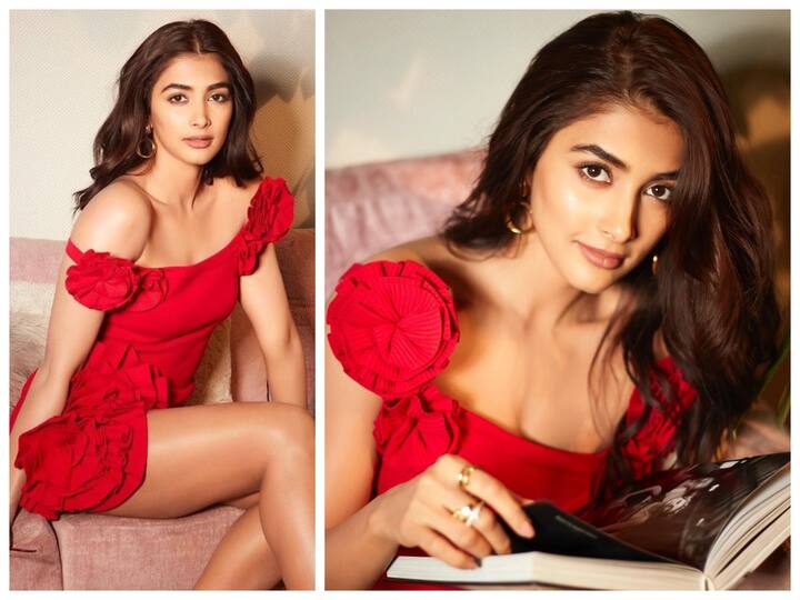 Pooja Hegde can effortlessly pull off the most cutting-edge outfits. We are overjoyed to see her newest avatar.