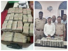 Karnataka Money Seized : நெருங்கும் கர்நாடகத் தேர்தல்: காரில் கட்டுக்கட்டாக சிக்கிய கரென்சி: விழி பிதுங்கிய போலீசார்!