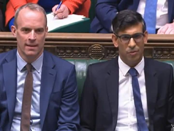 Rishi Sunak Deputy Dominic Raab Resigns After Bullying Allegations know more details பிரிட்டன் துணை பிரதமர் திடீர் ராஜினாமா..! ரிஷி சுனக்கிற்கு புது தலைவலி..! என்னதான் நடக்கிறது?