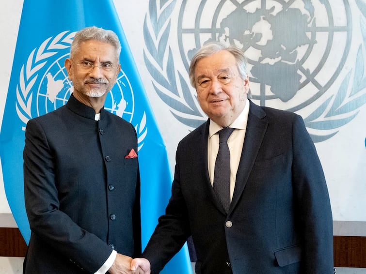 Sudan Conflict News - India Strongly Supports Efforts Towards Early Ceasefire: S Jaishankar Discusses Situation With UN Chief Antonio Guterres India Strongly Supports Efforts Towards Early Ceasefire: Jaishankar Discusses Sudan Situation With UN Chief