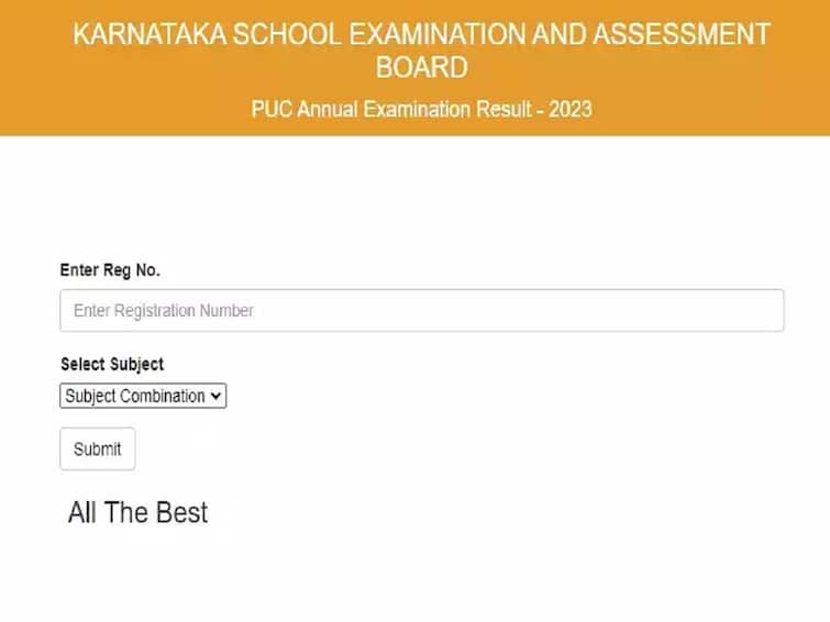 Karnataka 2nd PUC Result 2023 Declared At karresults.nic.in, Check Here Karnataka 2nd PUC Result 2023 Declared At karresults.nic.in, Check Direct Link