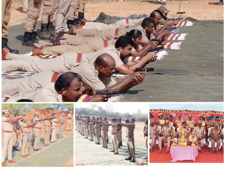 Tuticorin District Vallanadu Shooting Competition Nellie DIG Pravesh Kumar First TNN தூத்துக்குடி மாவட்டம் வல்லநாடு துப்பாக்கி சுடுதளத்தில் துப்பாக்கி சுடும் போட்டி- நெல்லை டிஐஜி பிரவேஷ் குமார் முதலிடம்