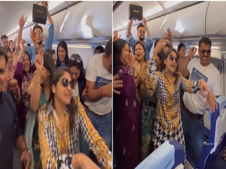 Video Of Passengers Dancing To Sapna Chaudharys Song During Flight Goes Viral Watch Video Of Passengers Dancing To Sapna Chaudhary’s Song During Flight Goes Viral. Watch