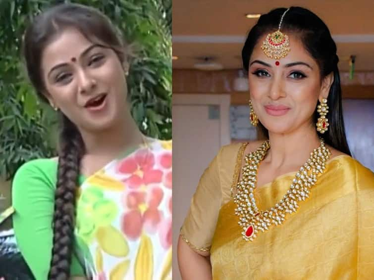 Simran singing minnal oru kodi song in a interview and that vintage video is now viral online Actress Simran : என்ன சிம்ரன் இதெல்லாம்... நீங்க இவ்வளவு அழகா பாடுவீங்களா... வைரலாக பரவும் வின்டேஜ் வீடியோ! 