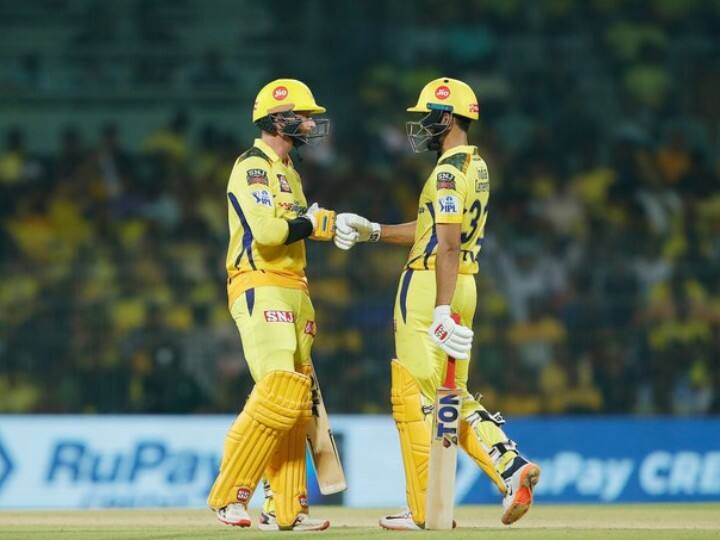 Chennai beat Hyderabad by 7 wickets in a one-sided match, Conway played a blistering innings