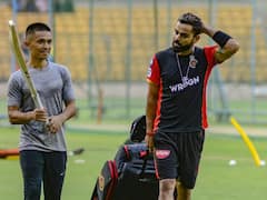 सुनील छेत्री ने विराट कोहली को दिया चैलैंज, वीडियो में देखिए पूर्व भारतीय कप्तान ने फिर क्या किया...?