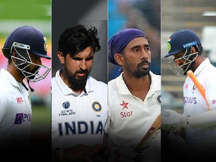 भारतीय टीम ने जनवरी 2022 में दक्षिण अफ्रीका के खिलाफ तीन मैचों की टेस्ट सीरीज का आखिरी मुकाबला खेला था. इस टेस्ट सीरीज में भारतीय टीम को हार का सामना करना पड़ा था. इसके बाद टीम इंडिया की इस टेस्ट स्क्वाड से कई बड़े नामों की छुट्टी कर दी गई थी. इनमें चेतेश्वर पुजारा, अजिंक्य रहाणे, ऋद्धिमान साहा और इशांत शर्मा जैसे दिग्गज टेस्ट क्रिकेटर शामिल थे. यहां पुजारा ने तो बाद में टेस्ट टीम में वापसी कर ली लेकिन रहाणे, साहा और इशांत पिछले 15 महीनों से टीम इंडिया से बाहर चल रहे हैं.