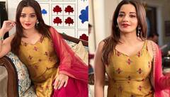 Monalisa: ਬੋਲਡ ਲੁੱਕ ਲਈ ਮਸ਼ਹੂਰ ਮੋਨਾਲੀਸਾ ਨੇ ਸਾਦੇ ਸੂਟ 'ਚ ਮਚਾਈ ਤਬਾਹੀ, ਸਾਦਗੀ ਦੇਖਦੇ ਰਹਿ ਗਏ ਪ੍ਰਸ਼ੰਸਕ