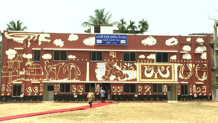 Kolkata tollygunge primary school renovation Primary School Renovation: প্রাথমিক স্কুলের মেকওভার, জাঁকজমকে উদ্বোধন নবরূপে নির্মিত স্কুলের