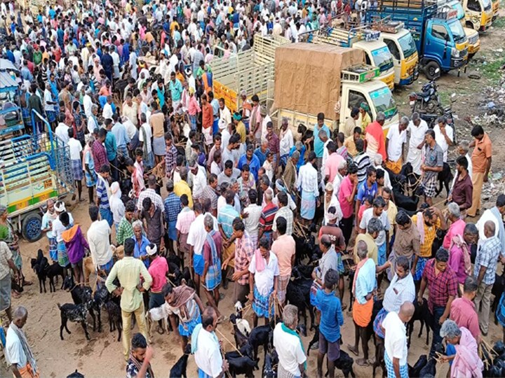 கேரளாவில் ரம்ஜான் கொண்டாட்டம் எதிரொலி - ஒட்டன்சத்திரம் காய்கறி மார்க்கெட்டில்  சுமார் 3 கோடி வர்த்தகம் பாதிப்பு