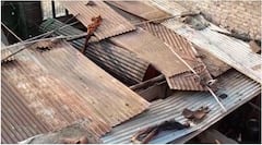 PHOTO : बुलढाण्यातील संग्रामपूरमध्ये वादळ आणि पावसामुळे 60 ते 70 घरांवरील छप्पर उडाले, अनेकांचे संसार उघड्यावर