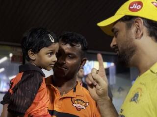 Watch: नटराजन की बेटी के साथ देर तक बातचीत करते रहे धोनी, सोशल मीडिया पर खूब पसंद किया जा रहा वीडियो