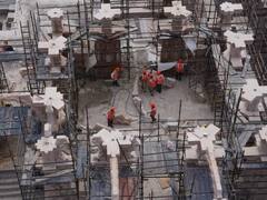 In Pics: अयोध्या में दिखने लगा भव्य राम मंदिर का आकार, छत की ढलाई का काम शुरू, सामने आईं लेटेस्ट तस्वीरें
