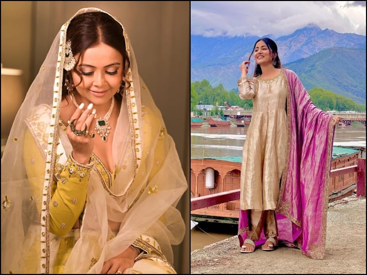 Eid 2023 Devoleena Bhattacharjee Hina Khan Sumbul Touqeer Eid Celebration See Their Post Eid 2023: शादी के बाद ‘गोपी बहू’ ने मनाई पहली ईद, कश्मीर की कली बनीं हिना खान, देखें बाकी सेलेब्स ने कैसे किया सेलिब्रेट