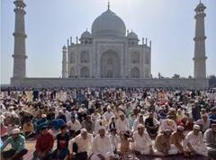 EID 2023: ਪਿਆਰ ਦੀ ਮਿਸਾਲ, ਈਦ ਮੌਕੇ ਨਮਾਜੀਆਂ ਨਾਲ ਗੁਲਜ਼ਾਰ ਹੋਇਆ ਤਾਜ ਮਹਿਲ, ਦੇਸ਼ 'ਚ ਸ਼ਾਂਤੀ ਲਈ ਕੀਤੀ ਦੁਆ