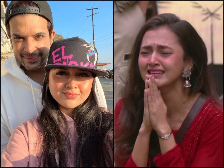 Tejasswi Prakash is seen crying while talking about her boyfriend Karan Kundrra watch video Karan Kundrra के बारे में बात करते हुए आखिर क्यों रो पड़ीं Tejasswi Prakash? धड़ल्ले से वायरल हुआ वीडियो