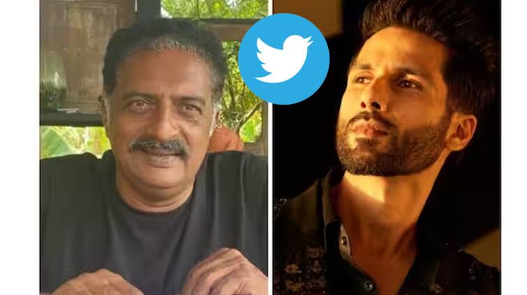 These stars were shocked by the removal of blue tick from their Twitter account Prakash Raj-Nargis Fakhri also reacted Twitter Blue Ticks:Twitter Blue Ticks: ਟਵਿੱਟਰ ਤੋਂ ਬਲੂ ਟਿੱਕ ਹੱਟਣ ਨਾਲ ਇਨ੍ਹਾਂ ਸਿਤਾਰਿਆਂ ਨੂੰ ਝਟਕਾ, ਸ਼ਾਹਿਦ ਨੇ 'ਕਬੀਰ ਸਿੰਘ' ਬਣ ਕੀਤਾ React