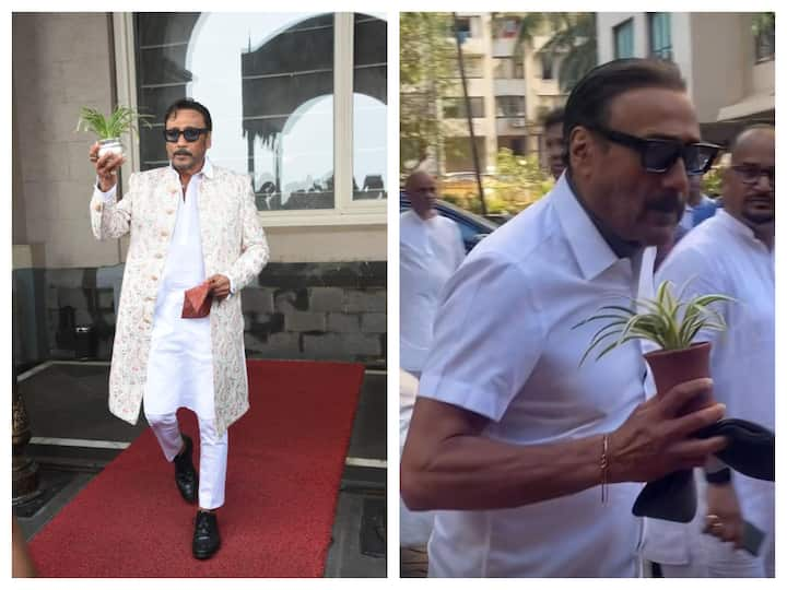 On Earth Day, it's impossible not to think of Jackie Shroff, who has been seen with his potted plant at every opportunity, be it at public appearances or intimate gatherings.