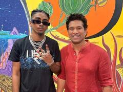 रैप छोड़ सचिन तेंदुलकर के साथ क्रिकेट खेलते दिखे एमसी स्टेन, देखें वायरल वीडियो