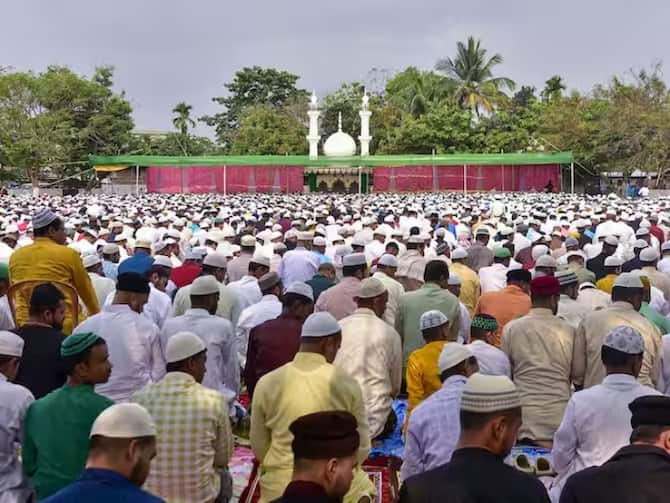 रांची में अदा की गई EID की नमाज, नमाजियों की सुविधा का हर स्तर पर रखा गया ध्यान-EID prayers offered in Ranchi, care taken at every level for the convenience of the Namazis