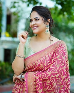 Anasuya Bhardwaj: ఈ చీరకో చరిత్ర ఉందంటున్న అనసూయ, అదేంటో తెలుసా?