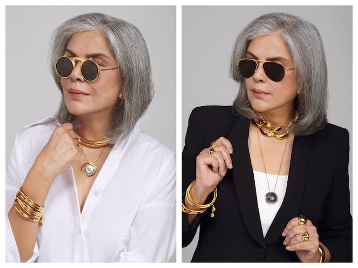 Zeenat Aman recently posted pictures from a photoshoot from her collaboration with a  brand, and her pictures from the shoot have gone viral.