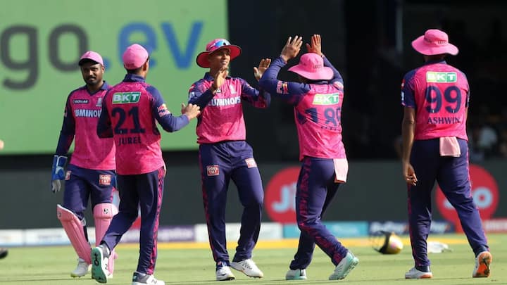 শেষমেশ যশস্বী জয়সবালের ডাইরেক্ট হিটে এই পার্টনারশিপ ভাঙে। ম্যাক্সওয়েলও ৭৭ রানে আউট হন।