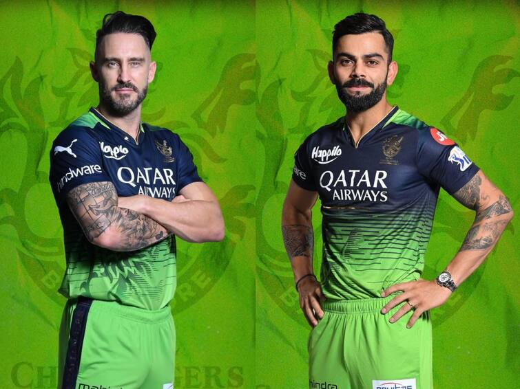 RR vs RCB IPL 2023 rcb players to wear green jersey against rr indian premier league RCB Green Jersey: பெங்களூருக்கு ராசியே இல்லாத பச்சை..! கிரீன் ஜெர்சியில் கெத்து காட்டுமா ஆர்.சி.பி...? என்ன காரணம்..!