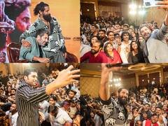 Chola Tour: பெங்களூருவில் கால்பதித்த சோழர்கள்..ரசிகர்களுடன் செல்ஃபி எடுத்த பொன்னியின் செல்வன் படக்குழு!