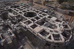 अयोध्येतील राम मंदिरांचं बांधकाम कुठपर्यंत? श्री रामजन्मभूमी तीर्थ क्षेत्र ट्रस्टकडून फोटो आणि व्हिडीओ जारी