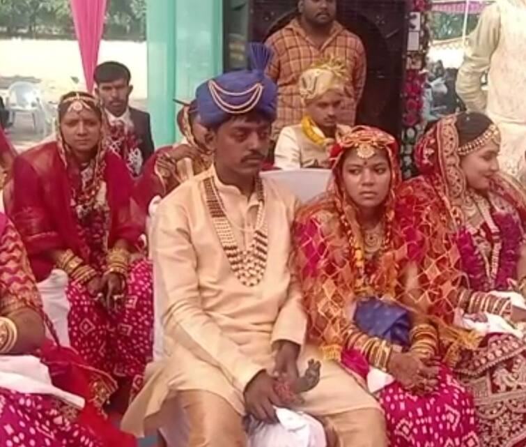 Police complaint against organizer of mass wedding in Ahmedabad Ahmedabad:  અમદાવાદમાં સમુહ લગ્નમાં મચ્યો હોબાળો, લ્યો બોલો! આયોજકોએ કંકોત્રીમાં લખેલો કરિયાવર જ ન આપ્યો