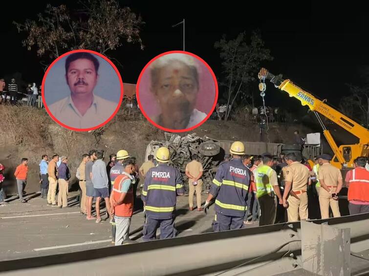 Mumbai benglore highway accident Kolhapur private bus accident in pune an unfortunate end for son and mother father passed away six months ago Kolhapur News : पुणे बंगळूर राष्ट्रीय महामार्गावर भीषण अपघातात कोल्हापुरातील माय लेकरासह चौघांचा मृत्यू 