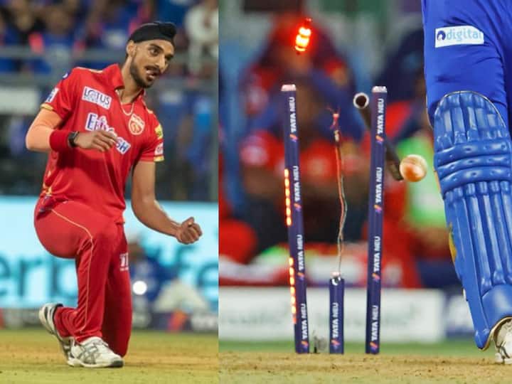 IPL 2023: Arshdeep Singh breaks stumps Twice, Check How Much BCCI Spent on One Set of LED Stumps Arshdeep Breaks Stumps: అలా వికెట్లను విరగ్గొడితే ఎవరిది రెస్పాన్సిబిలిటీ - బీసీసీఐకి ఎంత లాసో తెలుసా?