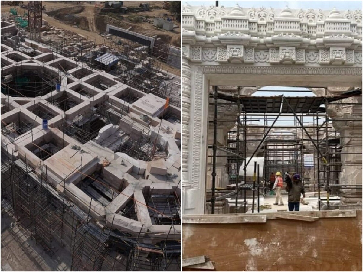 Outer Walls Done, Floor Laid Out: Ram Janmabhoomi Trust Offers Peek ...