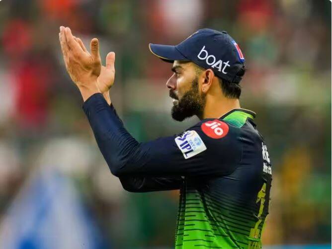 royal challengers bangalore virat kohli complete 100 catches in ipl become 3rd player to do so rcb vs rr match IPL 2023: ਵਿਰਾਟ ਕੋਹਲੀ ਨੇ ਕੈਚਾਂ ਦਾ ਸੈਂਕੜਾ ਪੂਰਾ ਕੀਤਾ, ਅਜਿਹਾ ਕਰਨ ਵਾਲੇ ਬਣੇ ਤੀਜੇ ਭਾਰਤੀ ਖਿਡਾਰੀ