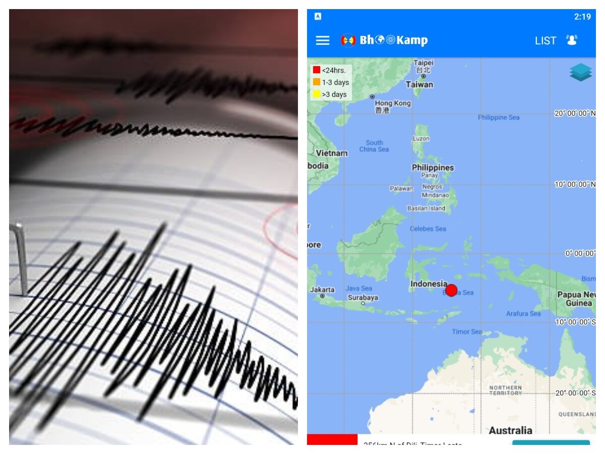 Indonesia Gempa Dua Gempa Menolak Di Kepulauan Batu Magnitudo 6.1 Magnitudo