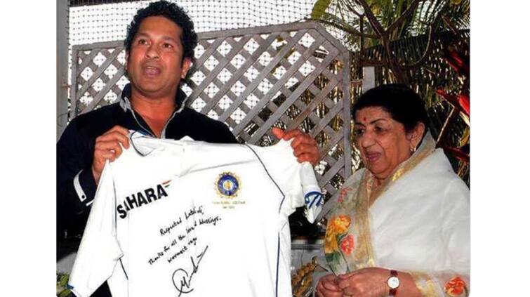 Sachin Tendulkar called Lata Mangeshkar immortal Savra Kokila a big fan of the cricketer Sachin Tendulkar: ਸਚਿਨ ਤੇਂਦੁਲਕਰ ਨੇ ਲਤਾ ਮੰਗੇਸ਼ਕਰ ਨੂੰ ਕਿਹਾ 'ਅਮਰ', 'ਸਵਰ ਕੋਕਿਲਾ' ਸੀ ਕ੍ਰਿਕਟਰ ਦੀ ਵੱਡੀ ਫੈਨ