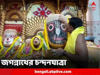 Hooghly: চন্দন যাত্রার হাত ধরে মাহেশে রথযাত্রার সূচনা, সকাল থেকে উপচে পড়া ভিড় মন্দিরে