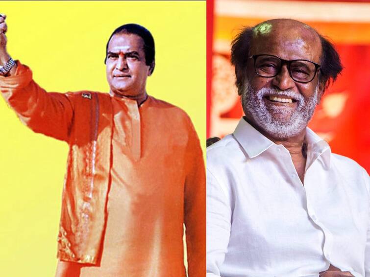 actor rajini will participate as chief guest in NTR centenary celebration Rajini in NTR centenary: முன்னாள் முதலமைச்சர் என்.டி.ஆர். நூற்றாண்டு விழா...! சிறப்பு விருந்தினராக சூப்பர்ஸ்டார்..!