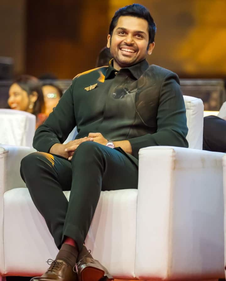 பட நிகழ்ச்சியில் வந்தித்தேவன்-கார்த்தி