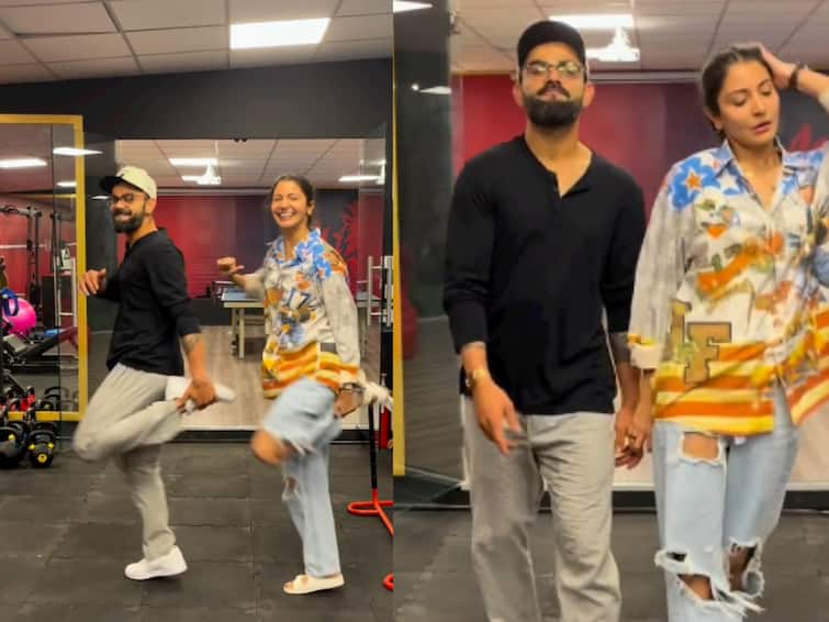 Anushka Sharma Dances With Virat Kohli Shares Video With Caption: Dance Pe Chance Anushka Sharma Shakes A Leg With Virat Kohli. Says, 'Dance Pe Chance'. Watch