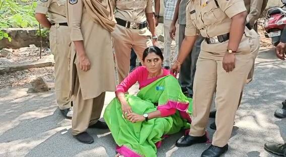 Hyderabad CP About Ys Sharmila | వైఎస్ షర్మిలపై పలు సెక్షన్ల కింద కేసులు నమోదు | ABP Desam