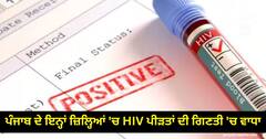 Punjab News : ਪੰਜਾਬ ਦੇ ਇਨ੍ਹਾਂ ਜ਼ਿਲ੍ਹਿਆਂ 'ਚ HIV ਪੀੜਤਾਂ ਦੀ ਗਿਣਤੀ 'ਚ ਵਾਧਾ, ਚਪੇਟ 'ਚ ਆਏ 15 ਸਾਲ ਤੱਕ ਦੇ ਬੱਚੇ