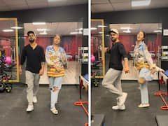 अनुष्का शर्मा और विराट कोहली ने मारा डांस पर चांस, फिटनेस में पत्नी ने मार ली बाजी