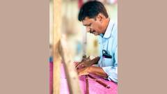 The Secret To Rajkot Patola's Durability: An Examination Of The Weaving Process At Dineshbhai Patolawala