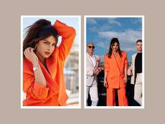 Priyanka Chopra Raises Temperature In An Orange Suit During 'Citadel' Event In Rome