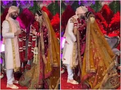 Video: वरमाला पहनाने से पहले दुल्हन ने दूल्हे के सामने रखी शर्त, फिर Kiss करते हुए लगा लिया गले